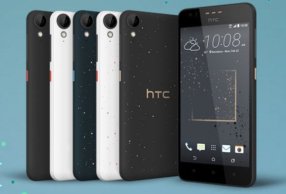 Slik ser HTC Desire 825 ut, i all sin prakt.