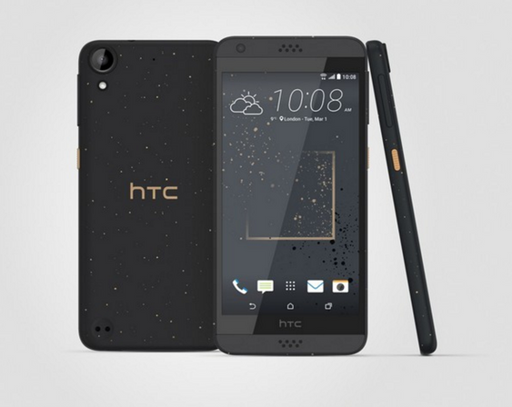 Slik ser HTC Desire 630 ut.