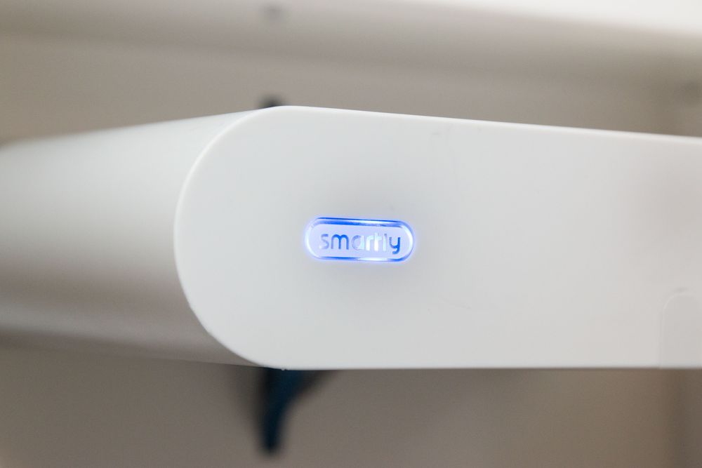 Gateway-boksen, systemets sentrale del.