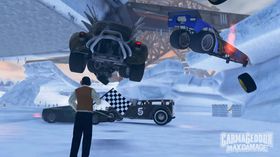 Det er ikke lurt å være fotgjenger i Carmageddon-spillene.