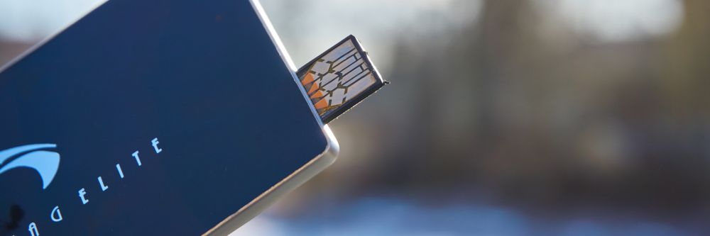 Protag Elite med USB.utgangen ute.