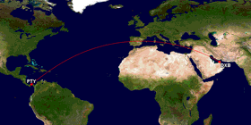 Denne flyruta starter 31. mars og blir den nest lengste.