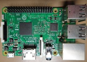 Raspberry Pi 3 Model B.