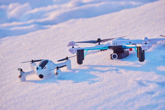 Galaxy Visitor 6 Pro har desidert best bildekvalitet av de fire dronene, mens Hubsan X4 Plus FPV er bedre å fly og er billigere.