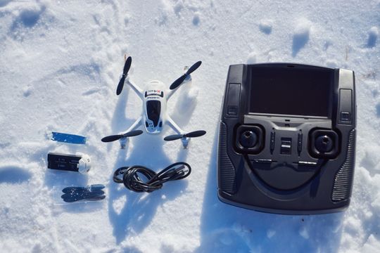 Dette følger med i Hubsan X4 Plus FPV-pakken.