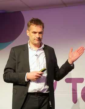 Administrerende direktør Abraham Foss i Telia Norge.