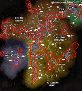 Far Cry 4-kartet.