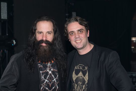 Petrucci og Breien er fornøyd med hverandres bidrag til prosjektet.