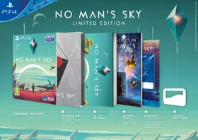 No Man's Sky Limited Edition på PlayStation 4.