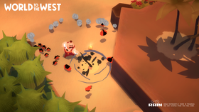 World to the West er ikke en direkte Teslagrad-oppfølger.
