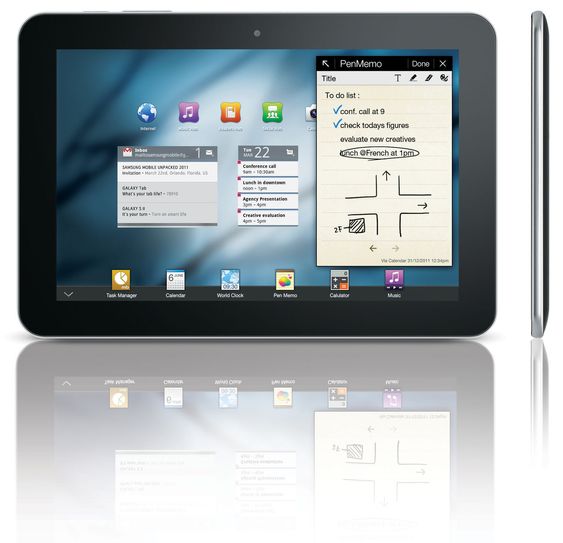 At Galaxy Tab er tynnere enn iPad, gjorde ikke inntrykk på den tyske dommeren.