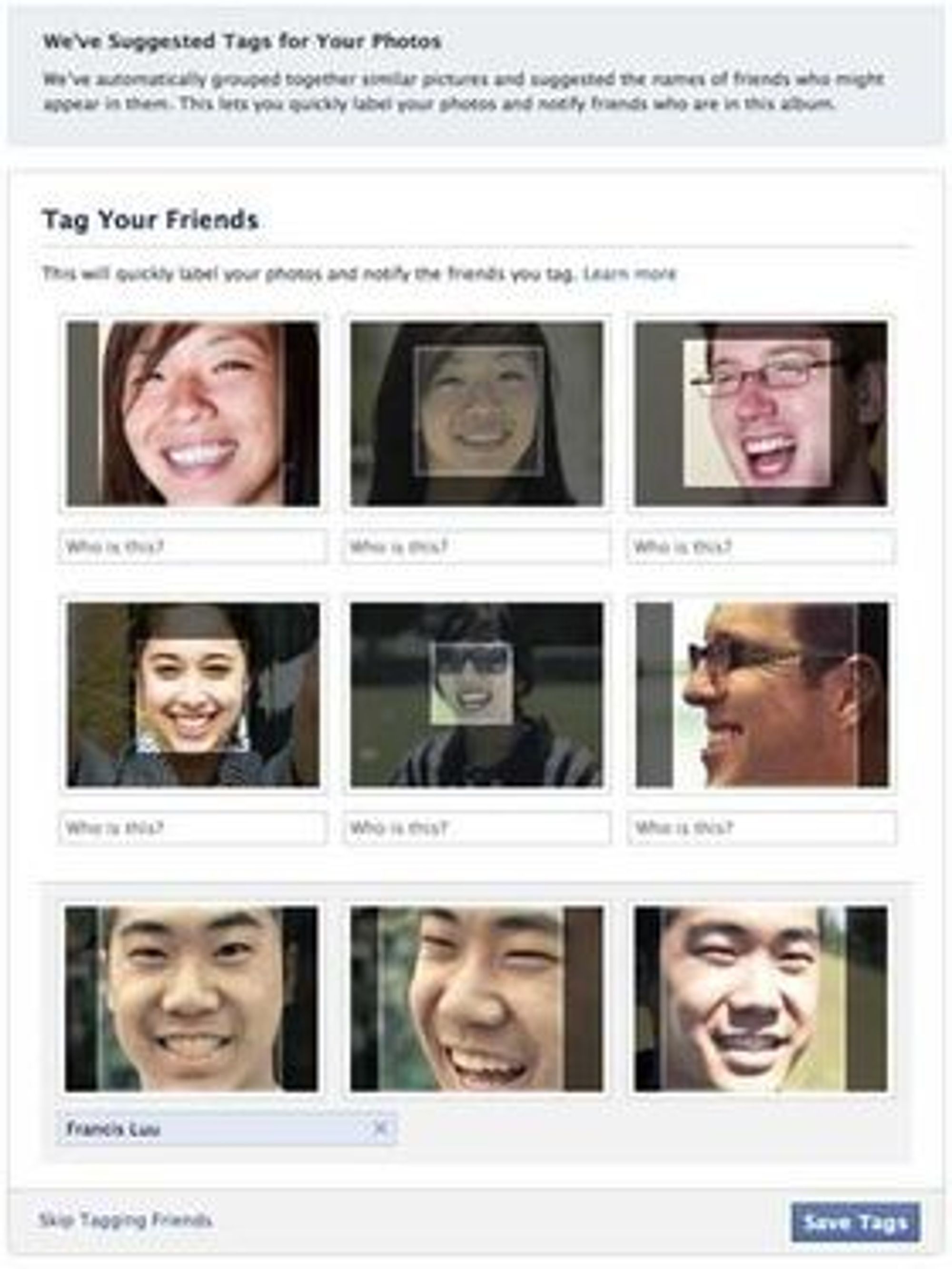Datatilsynet er svært skeptisk til Facebooks muligheter for å kjenne igjen ansikter blant brukenes millioner av bilder. 