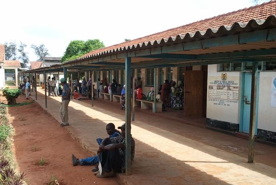 DHIS brukes ved denne helseklinikken i Kilindini i Kenya.