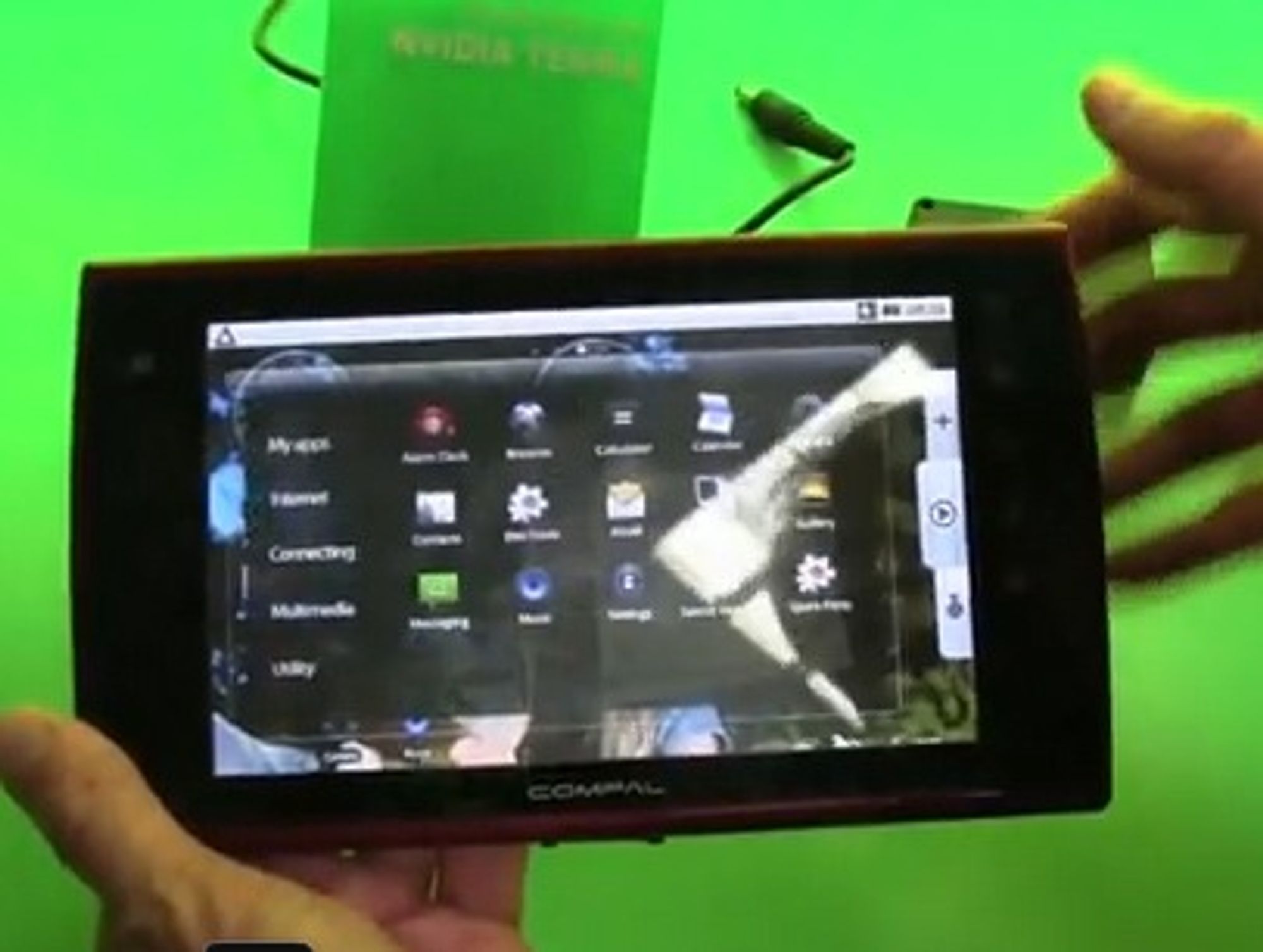 Compal tavle-pc med 7-tommers skjerm og Android.