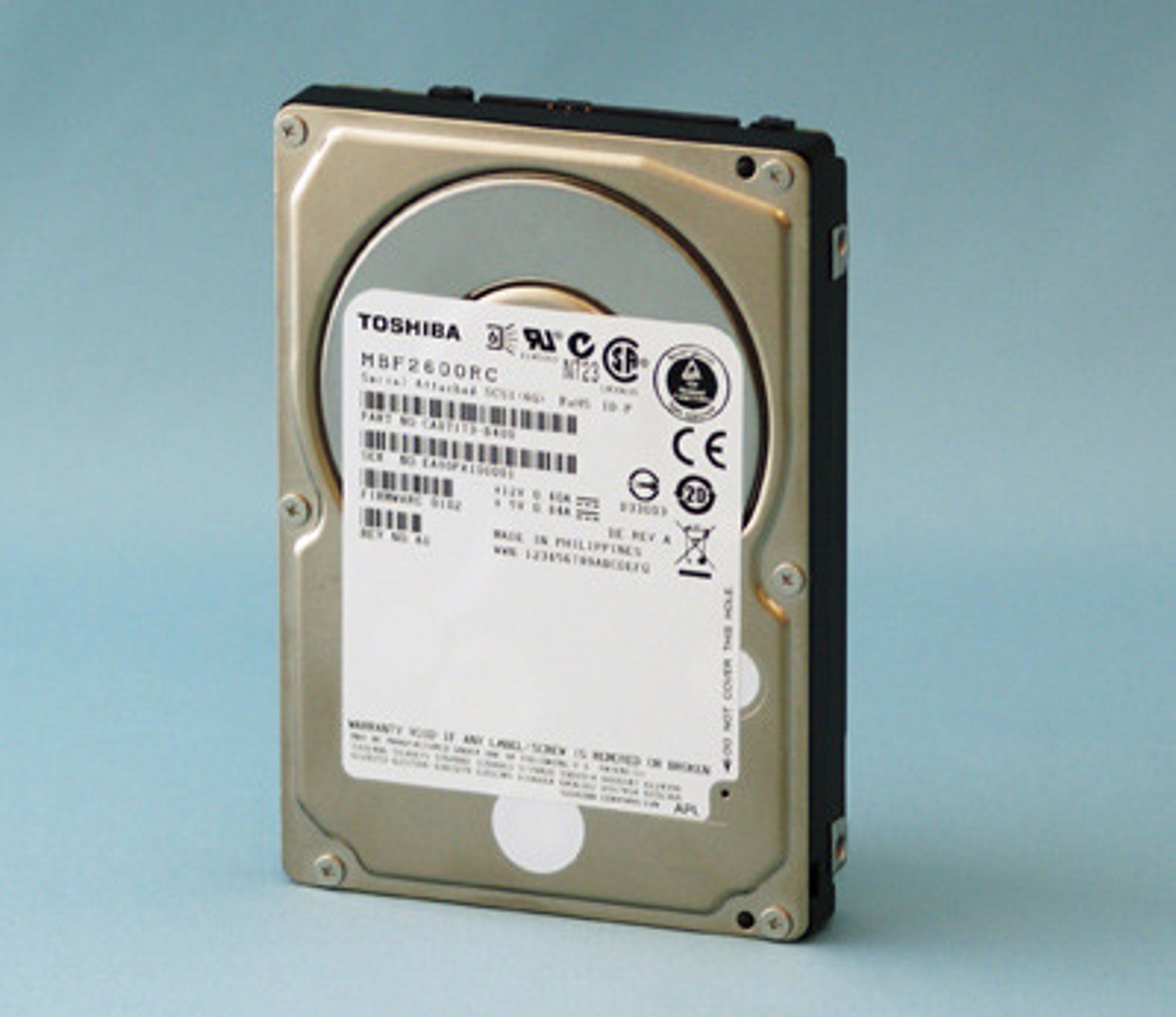 Toshiba MBF2600RC 2,5 tommer harddisk