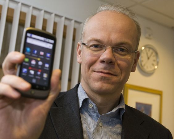 Google Norge-sjef Jan Grønbech er blant de som kan glede seg over ny Android-versjon på sin Nexus One denne uken.