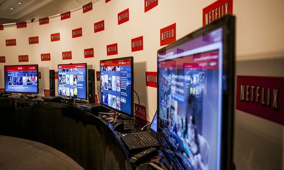 De fleste Netflix-brukerne benytter seg av en TV via spillkonsoll. Playstation 3 er mest populær. Bildet er fra onsdagens presentasjon.