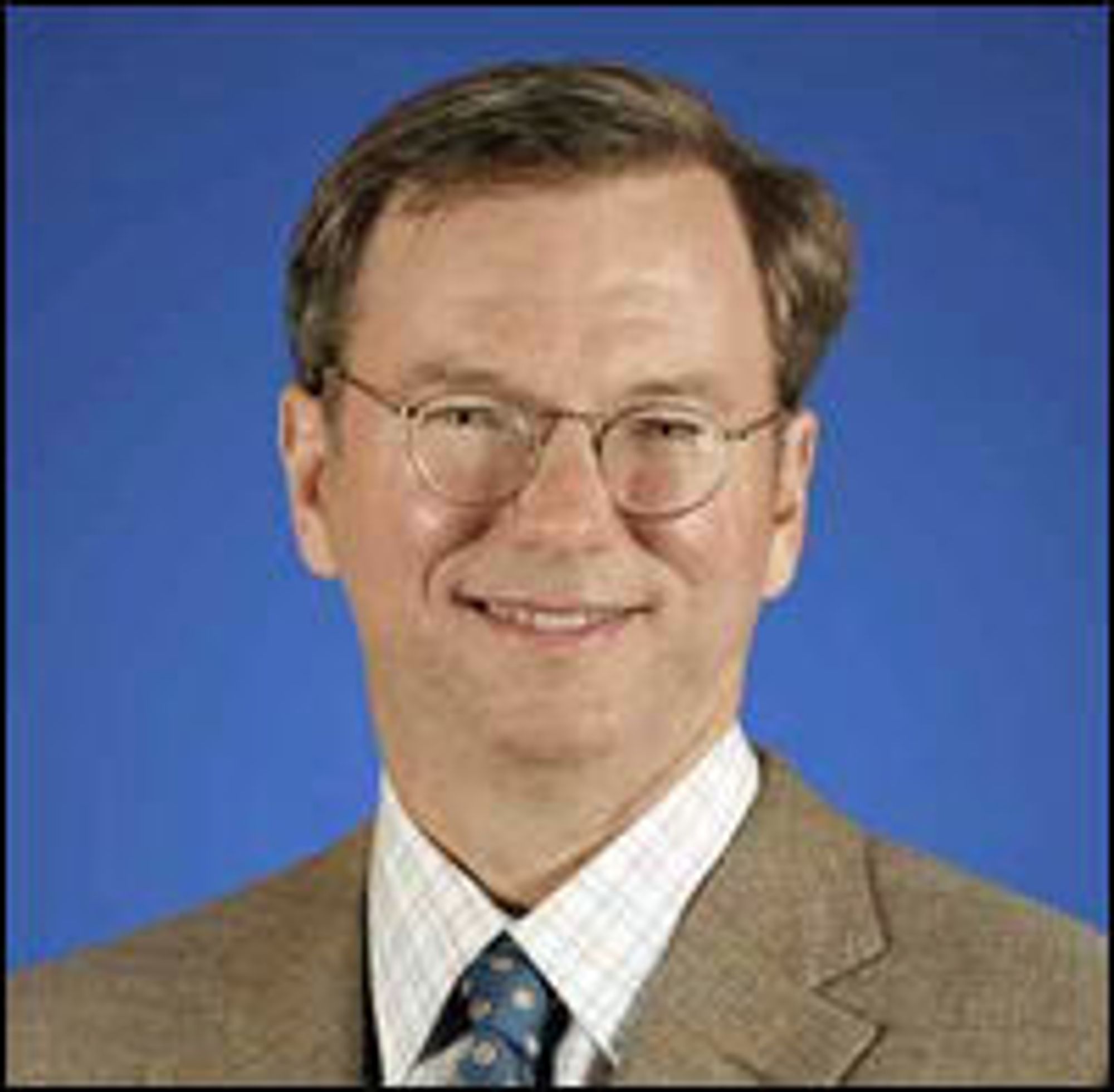 I de ti årene Eric Schmidt ledet Google økte omsetningen med gjennomsnittlig 77 prosent i året.