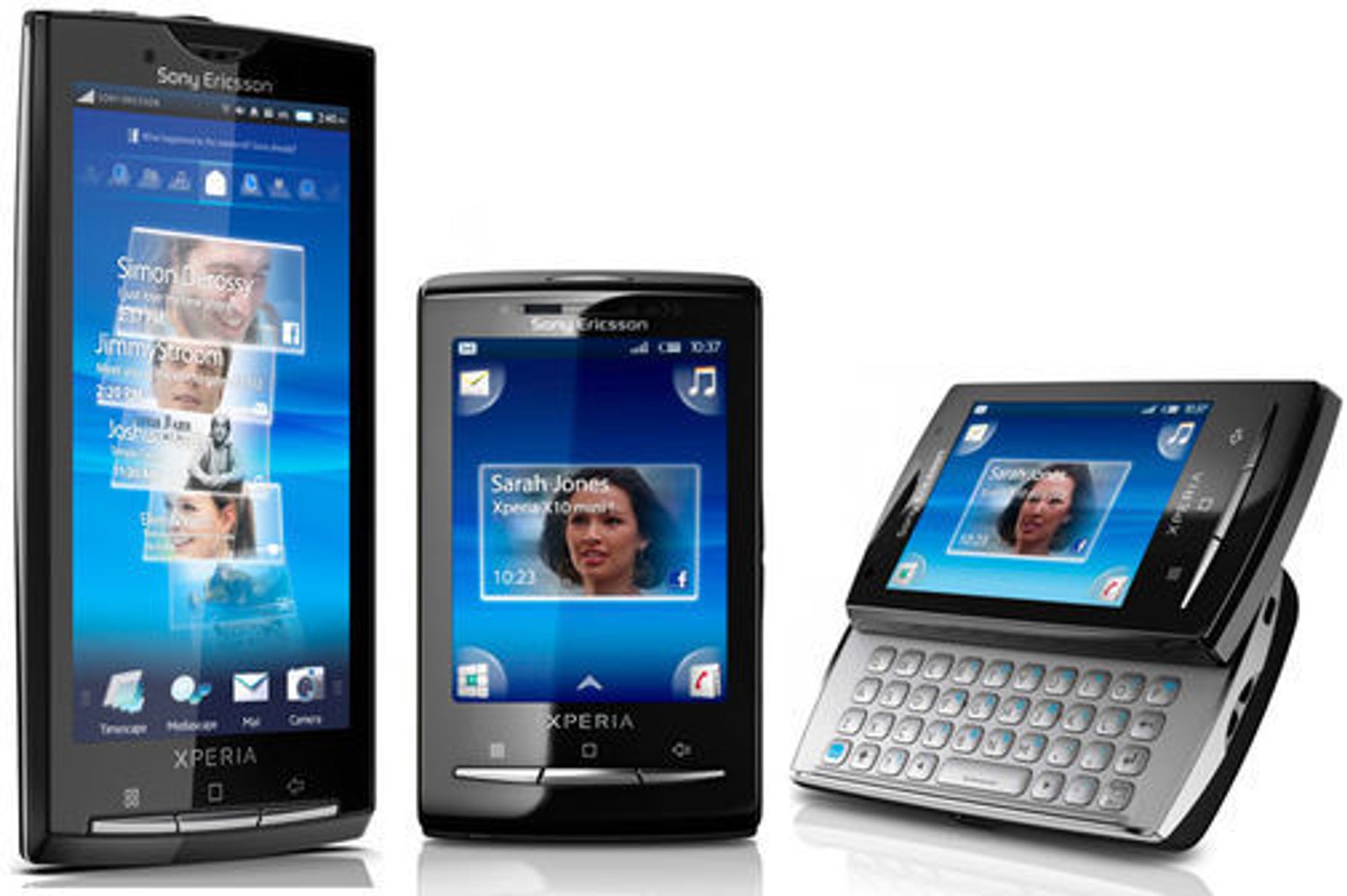 Sony Ericssons Xperia X10-familie med smartmobiler vil aldri få offisiell støtte for Android 2.2 eller nyere.