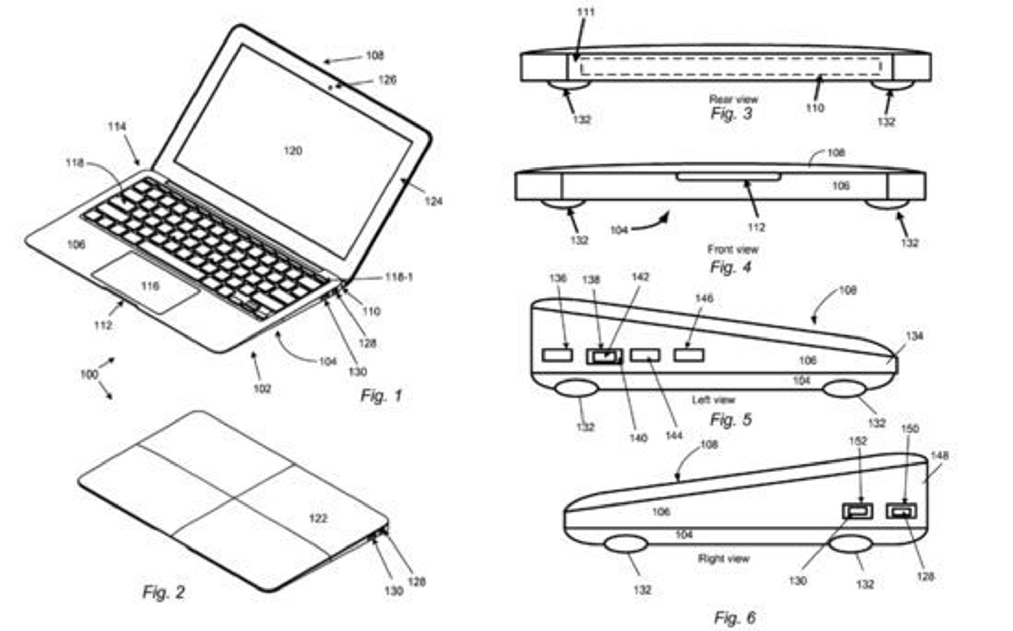 Patentsøknaden til Apple kan i teorien (dersom den innvilges) bli brukt til å stanse salg av Macbook Air-kloner, ifølge Wired.
