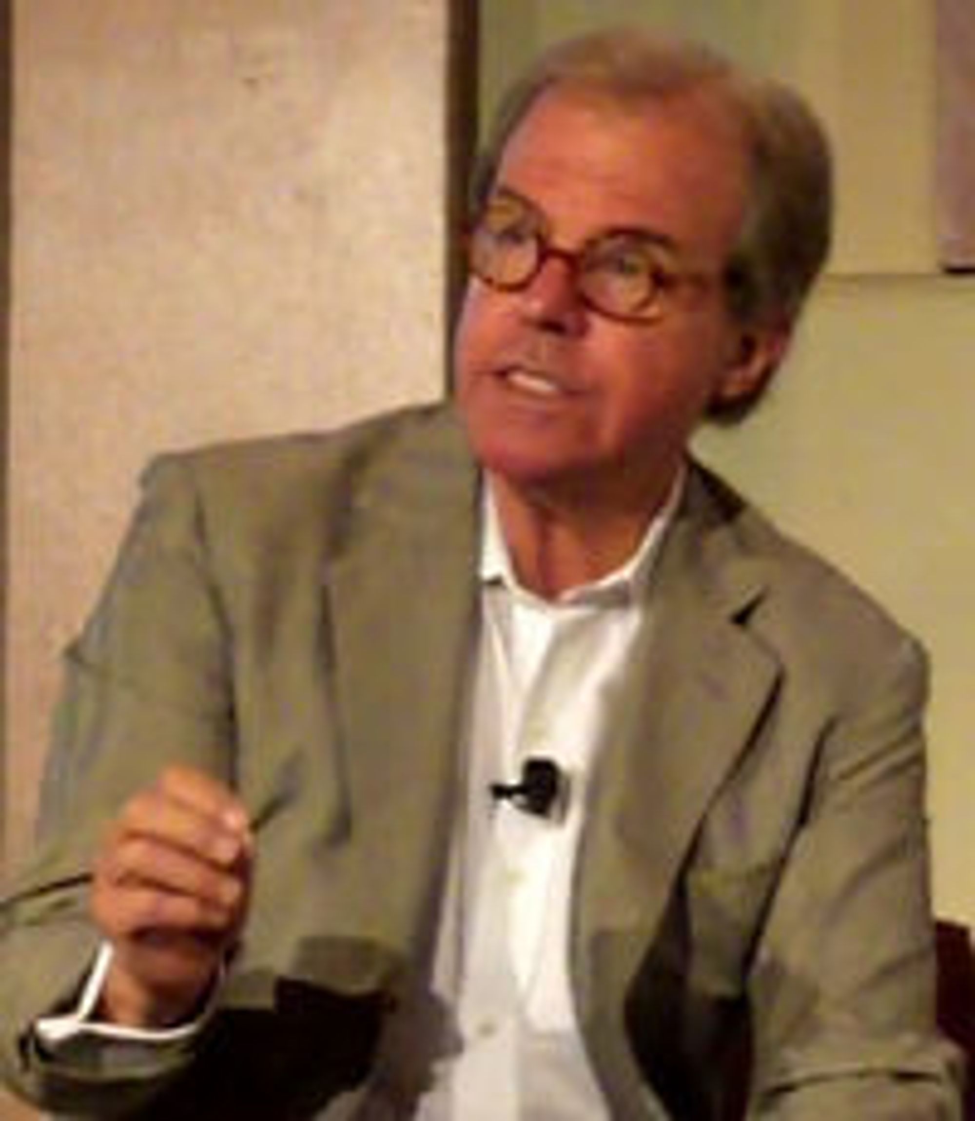 OLPC-initiativtaker Nicholas Negroponte.
