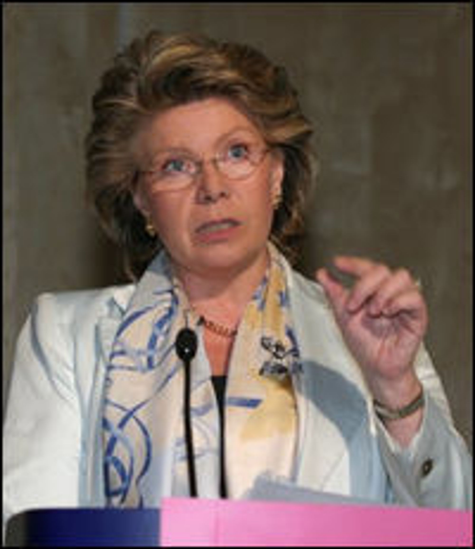EU-kommissær Vivane Reding