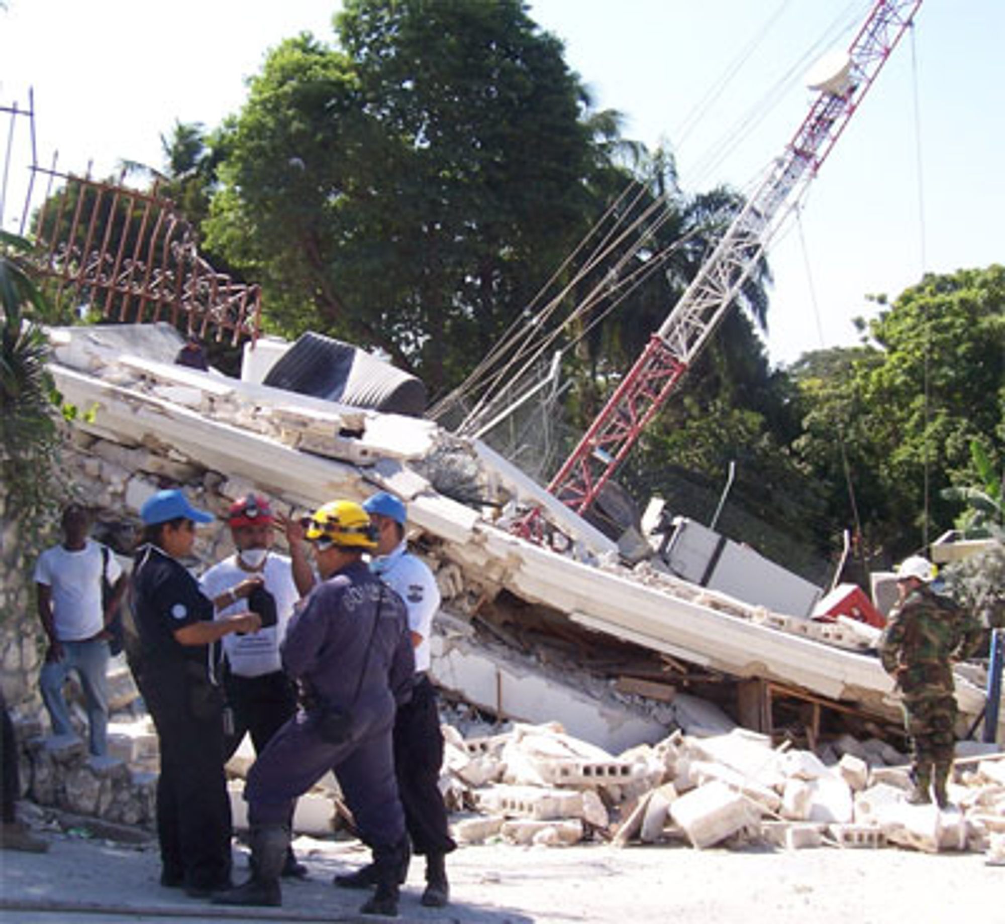Jordskjelvet 12. januar gikk hardt ut over IKT-infrastrukturen i Haiti.