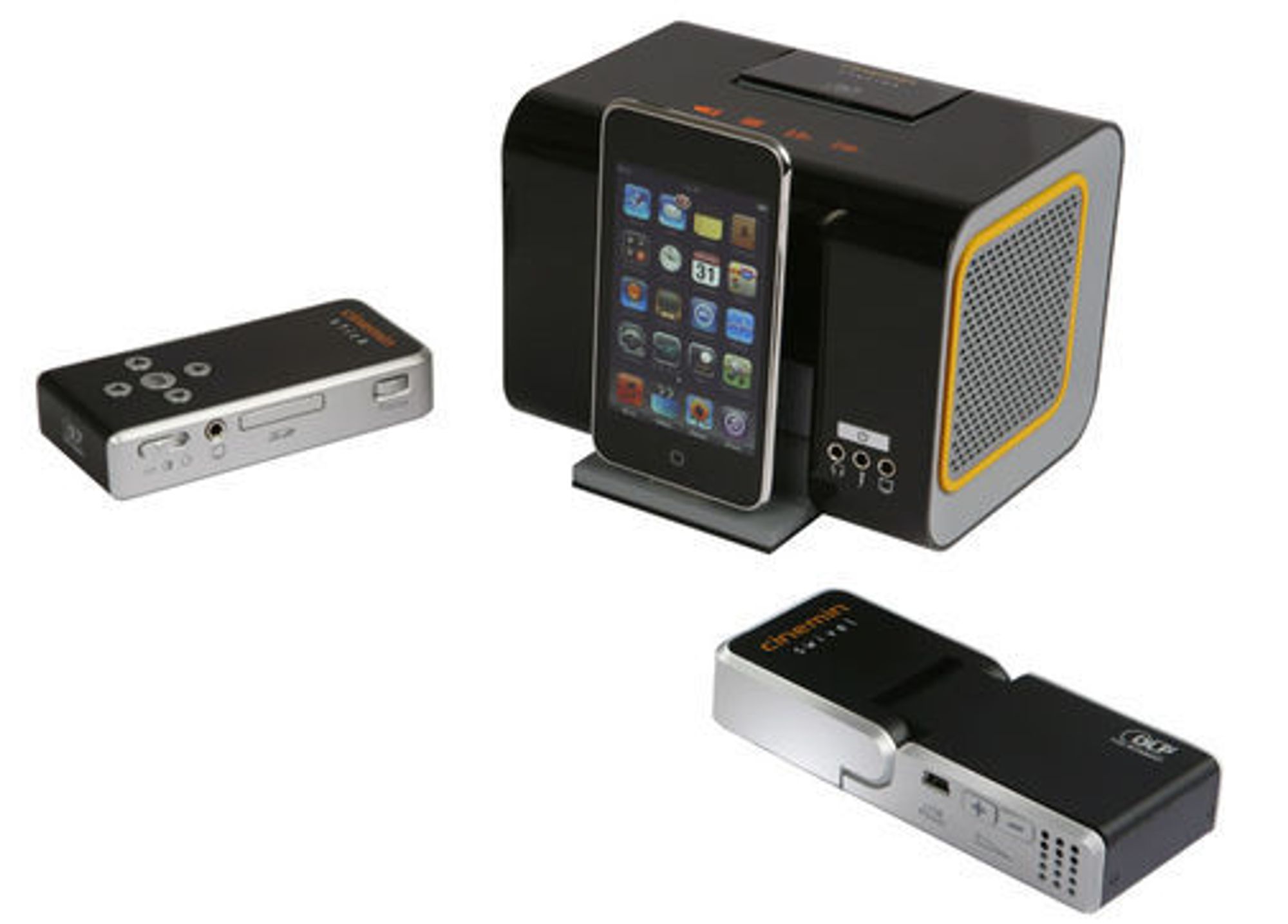 Wowwee Cinemin Stick, Station og Swivel