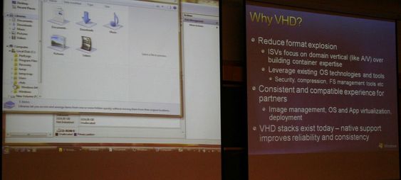 Virtuelle harddisker som maskinen kan boote fra er en viktig komponent i Windows 7, og den kan bli ekstra viktig på sikt i forbindelse med Microsofts store satsning på å bygge en gigantisk nettsky.
