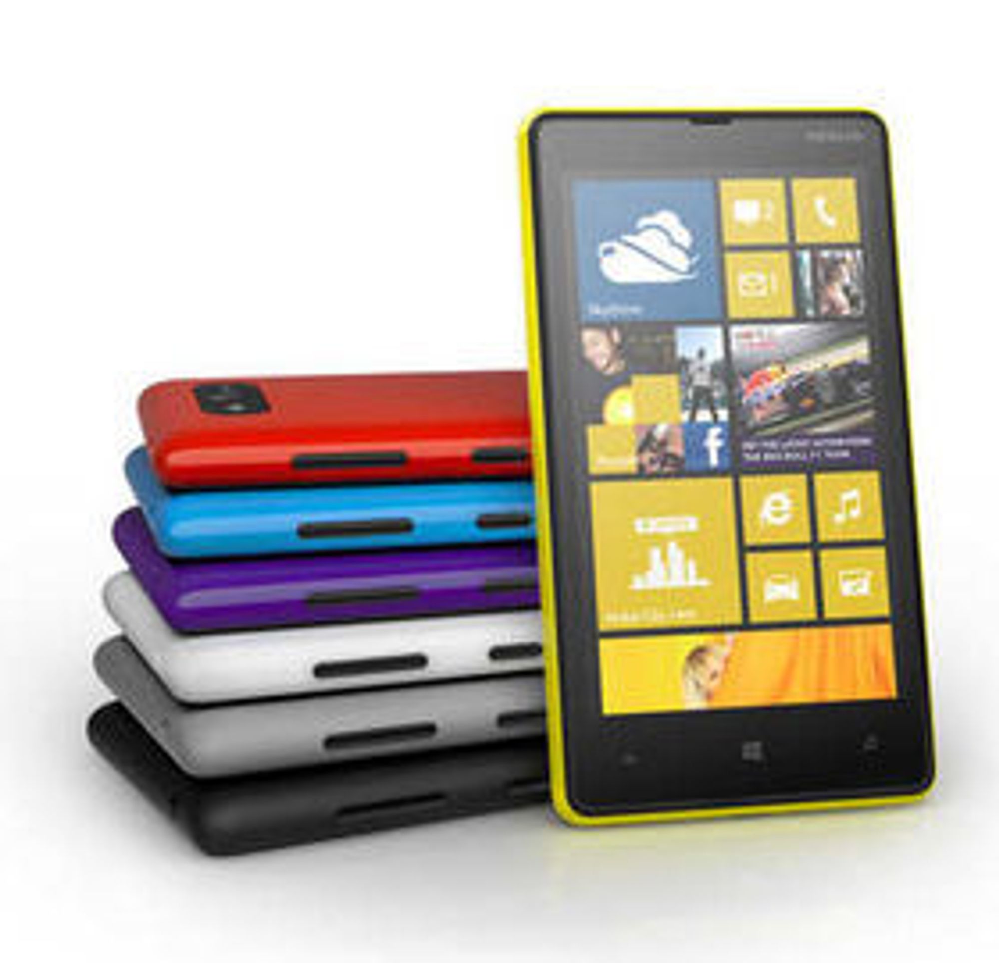 Inngangsmodellen til Nokias Win8-serie, Lumia 820, kommer i en rekke nye farger og med mulighet for å skifte deksel.