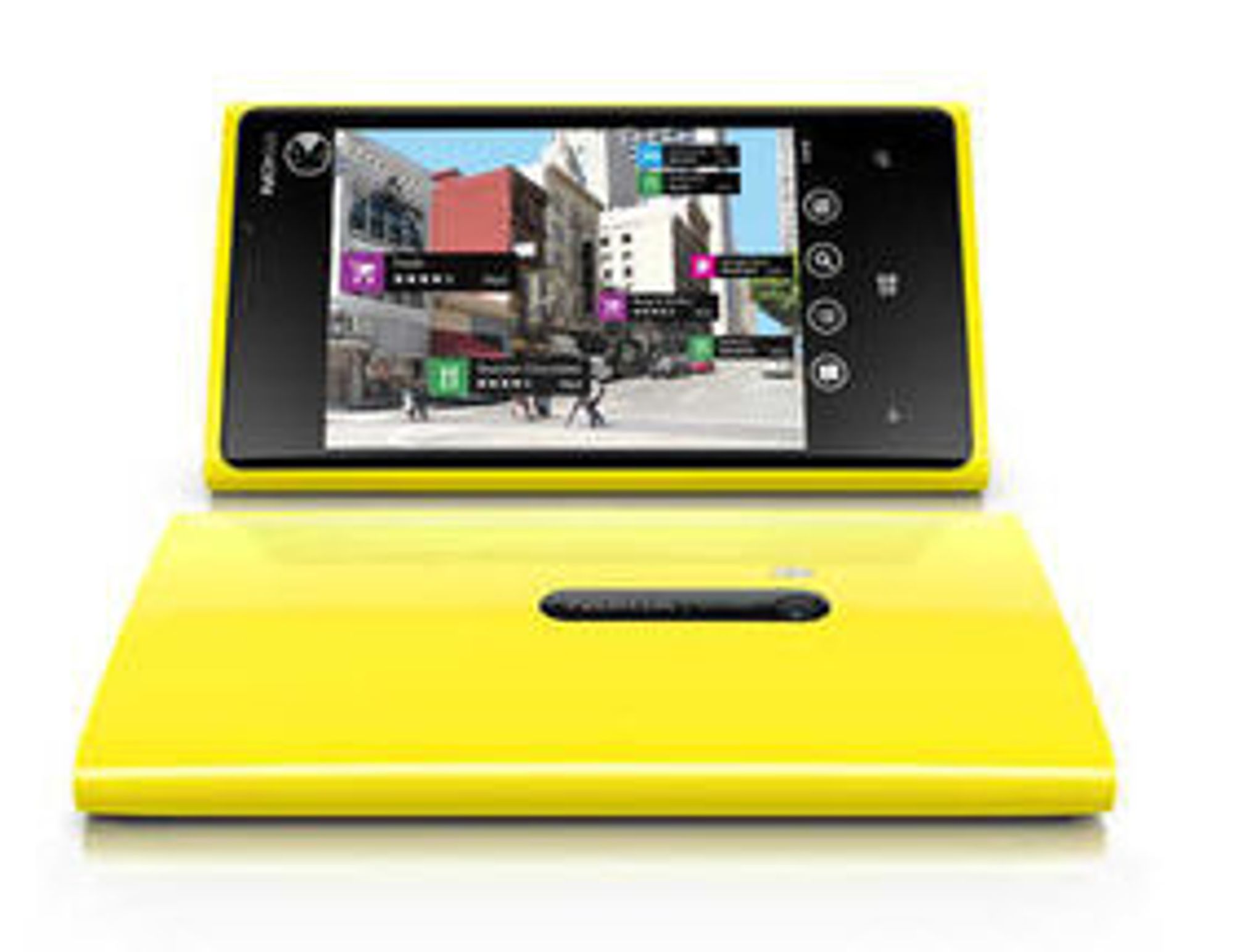 Lumia 920, den nye toppmodellen til Nokia, har også fått avansert "utvidet virkelighet" funksjonalitet.