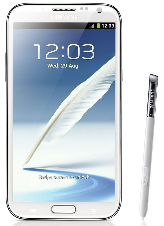 Samsung Galaxy Note II leveres med stylus og enda litt større skjerm enn forgjengeren.