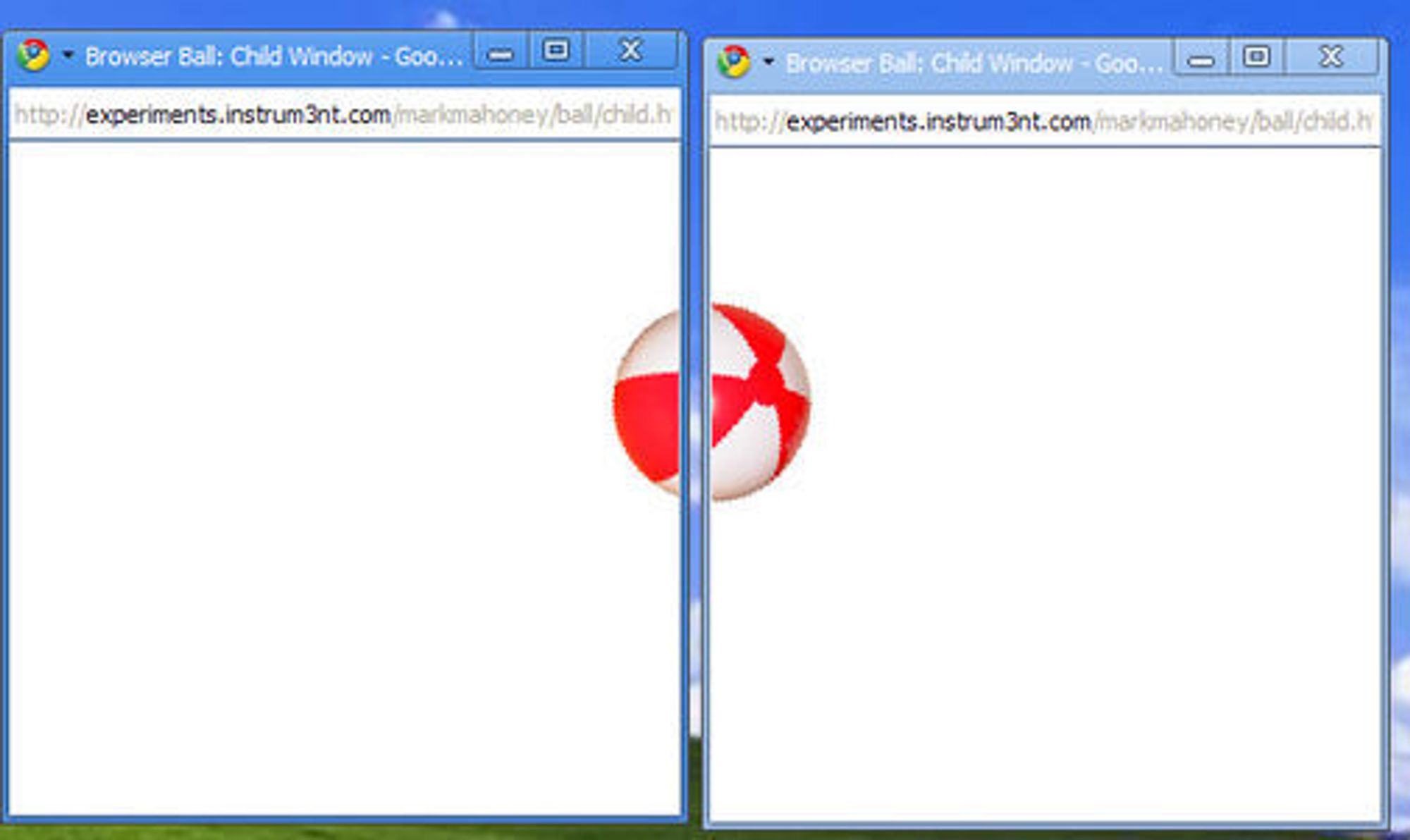 Browser Ball i Chrome