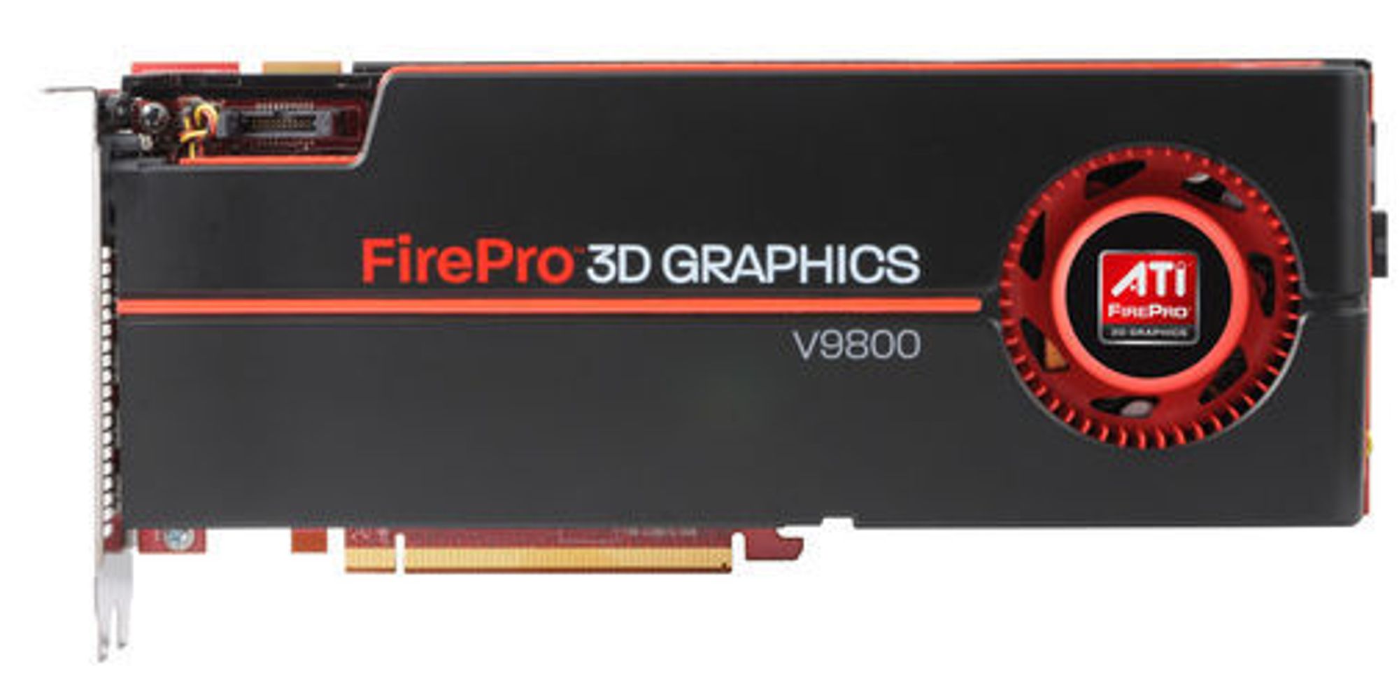 AMD-skjermkortet ATI FirePro V9800
