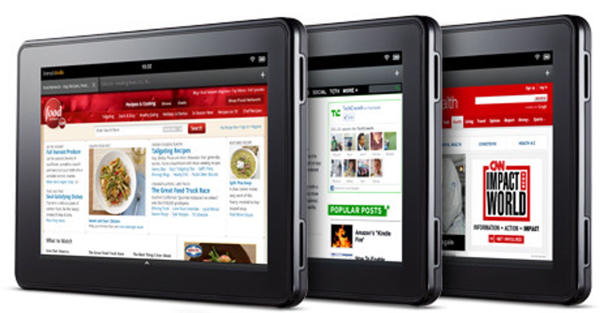 Kindle Fire er et nettbrett med sju tommers skjerm til 199 dollar, dvs rundt 1200 kroner.
