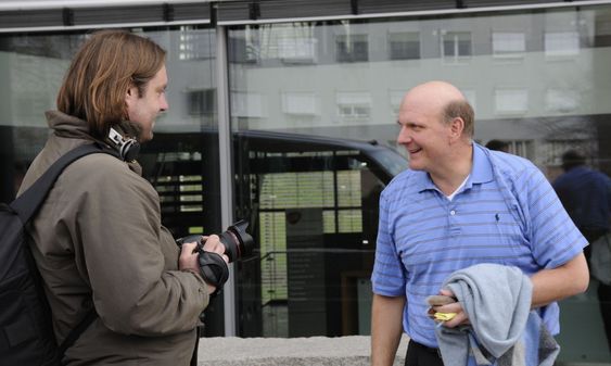 Ballmer lover å komme ofte på besøk til Norge nå som Fast er et Microsoft-selskap
