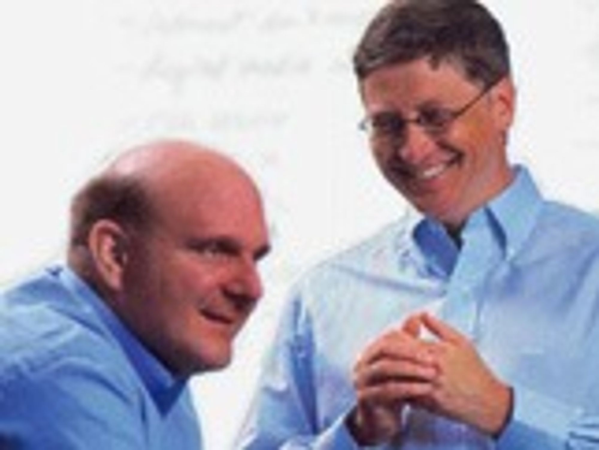 Steve Ballmer og Bill Gates