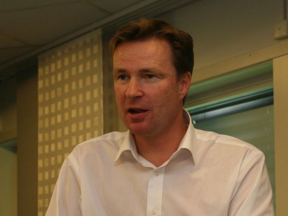 Administrerende direktør Per Hove i Oracle Norge