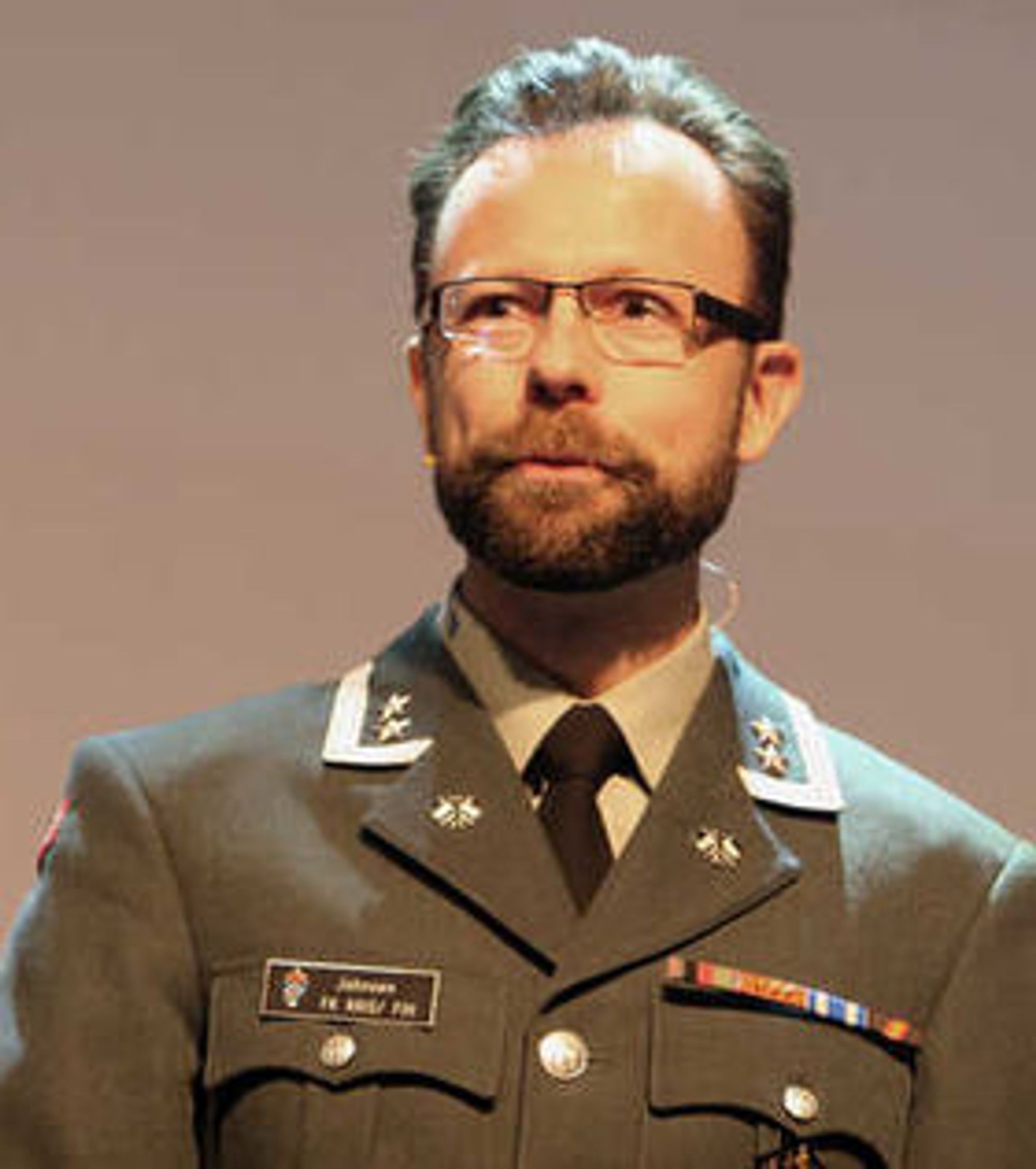 Johnsen øver i disse dager på kybertrefninger.
