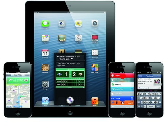 iOS 6 kommer til alle nyere utgaver av iPhone, iPad og iPod.