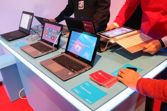 Windows 8 kommer (bokstavelig talt) i tusen nye maskiner fordelt på en mengde formfaktorer. Dessverre fikk vi ikke kikke på Surface denne gangen.