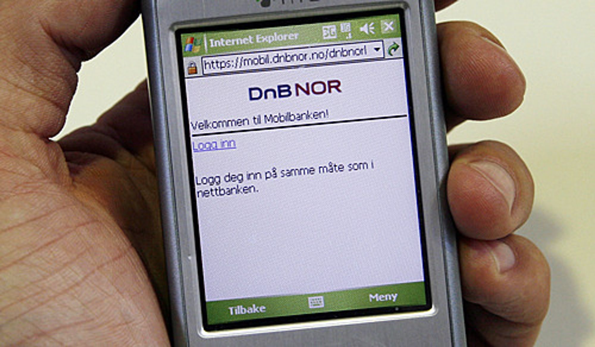 Banktjenester over SMS kan betraktes som et forenklende supplement til mobilbank.