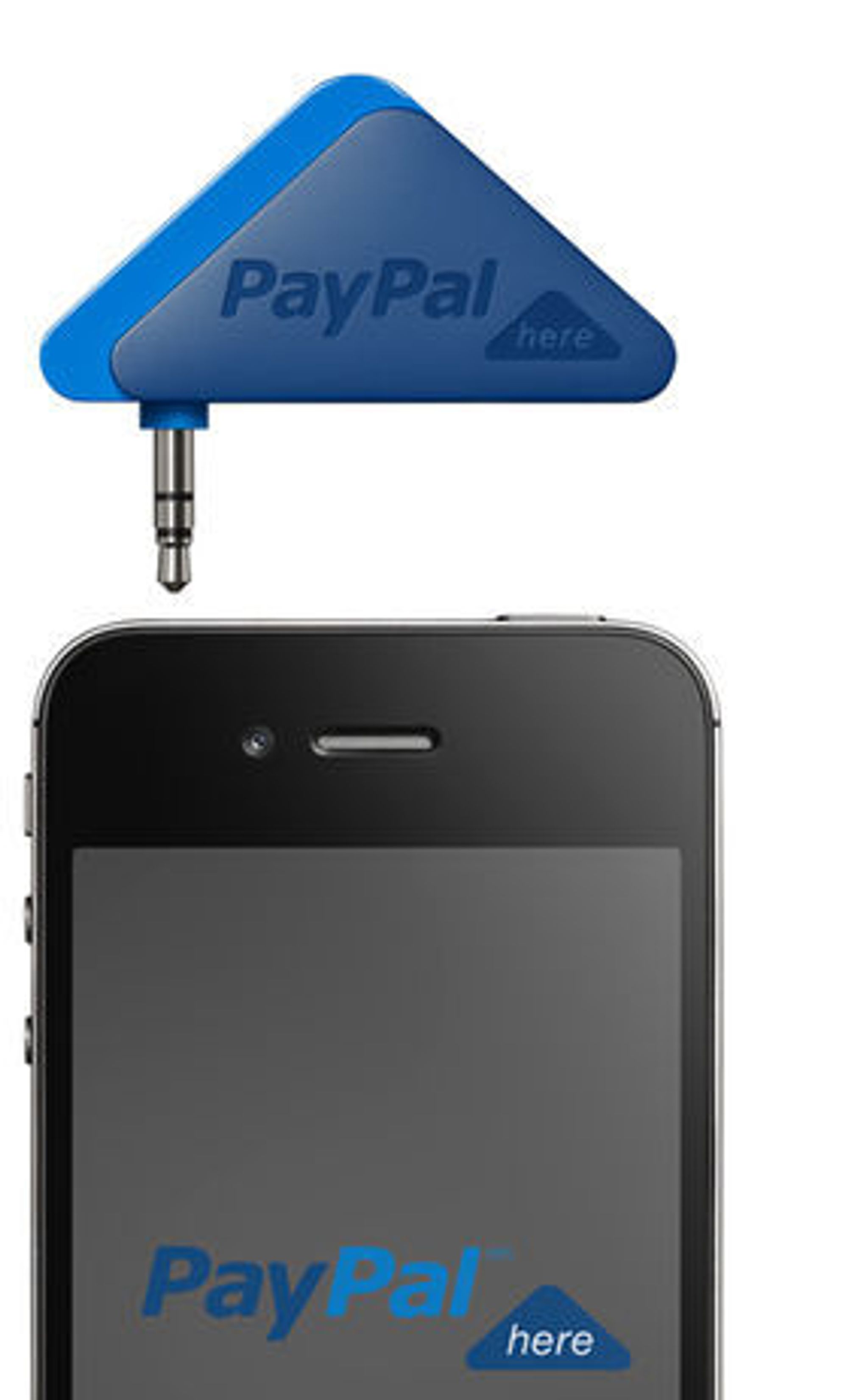 PayPal Here kan brukes sammen med iPhone og Android-baserte smartmobiler.