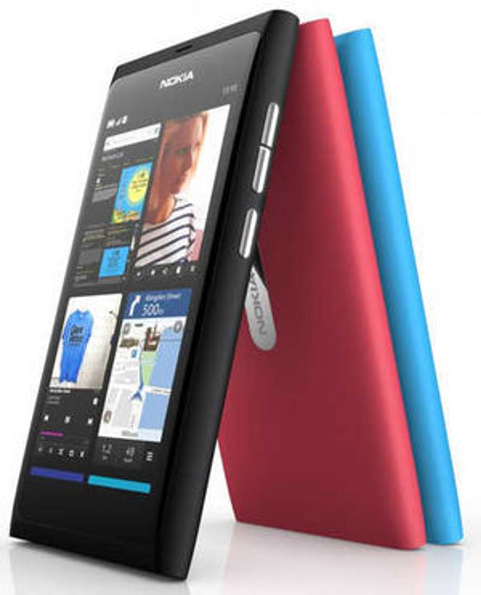Nokias kommende, MeeGo-baserte N9-mobil.