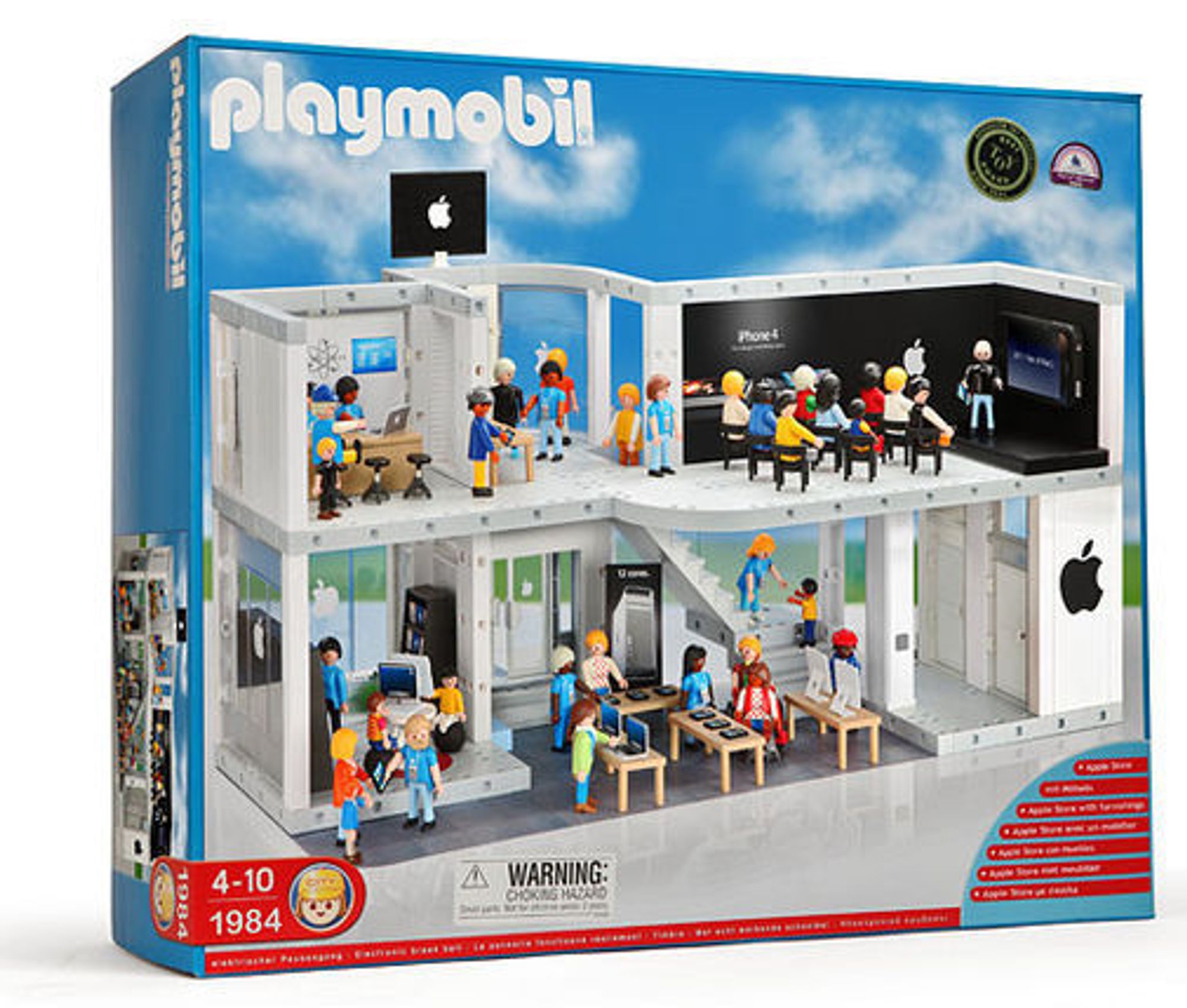 Apple Store Playset fra Playmobil.