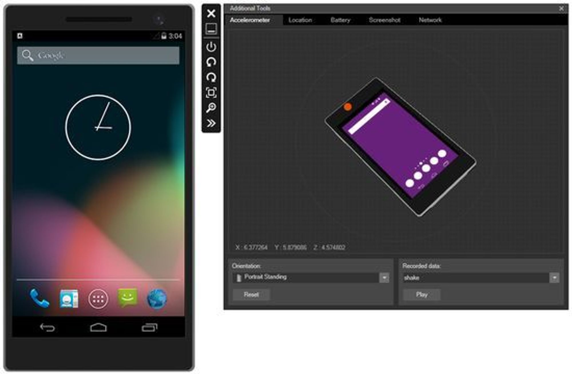 Android-emulatoren i Visual Studio 2015