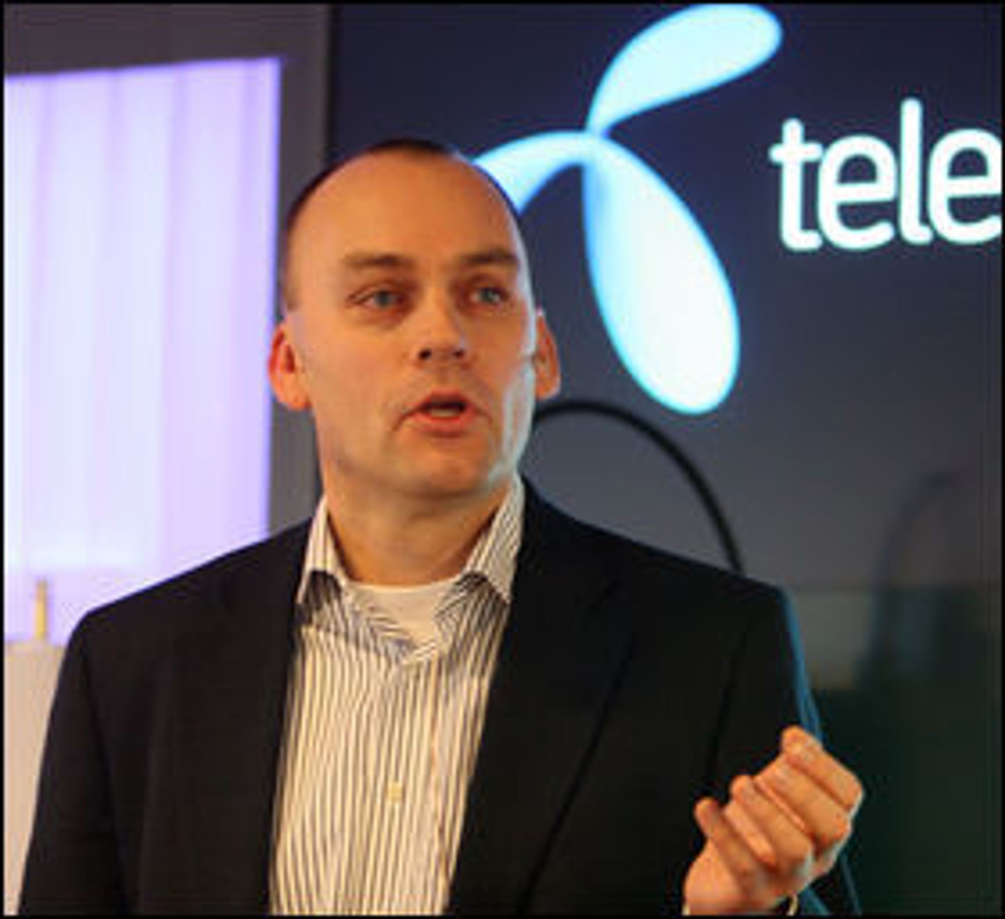 Bjørn Ivar Moen i Telenor Norge forteller om kraftig vekst i 4G-bruken.