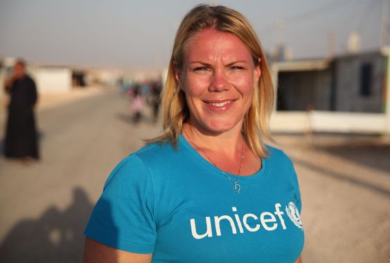 Kommunikasjonsrådgiver Helene Sandbu Ryeng hos Unicef Norge.