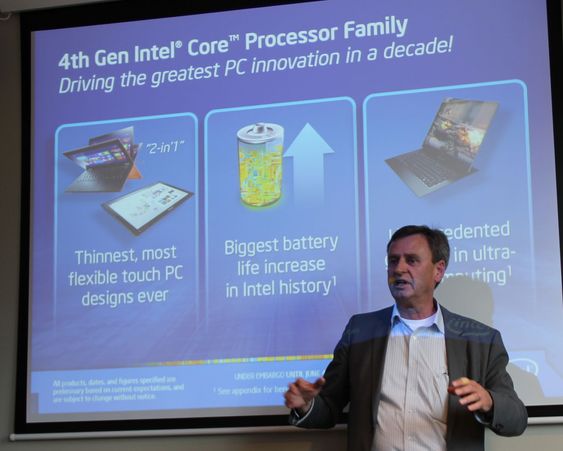 Jan Östling i Intel forteller om hva den nye generasjonen med Intel Core-prosessorer betyr for kommende pc-produkter