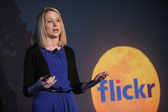 Yahoo-sjef Marissa Mayer fortalte om Flickr-nyhetene under et arrangement i New York. Der ble det også kjent at Yahoo kjøper Tumblr.